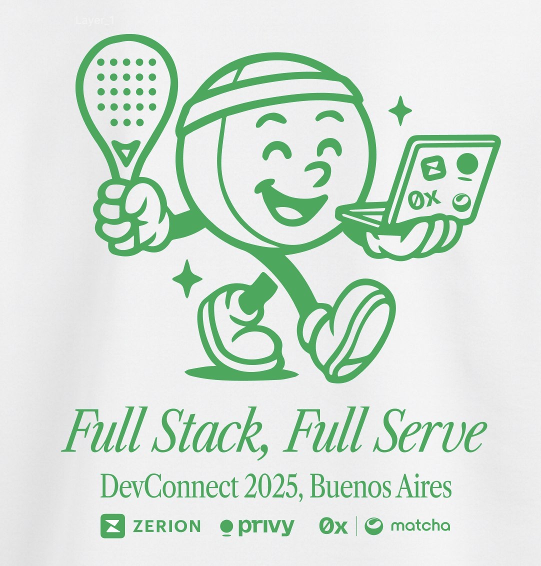PadelCon merchandise artwork