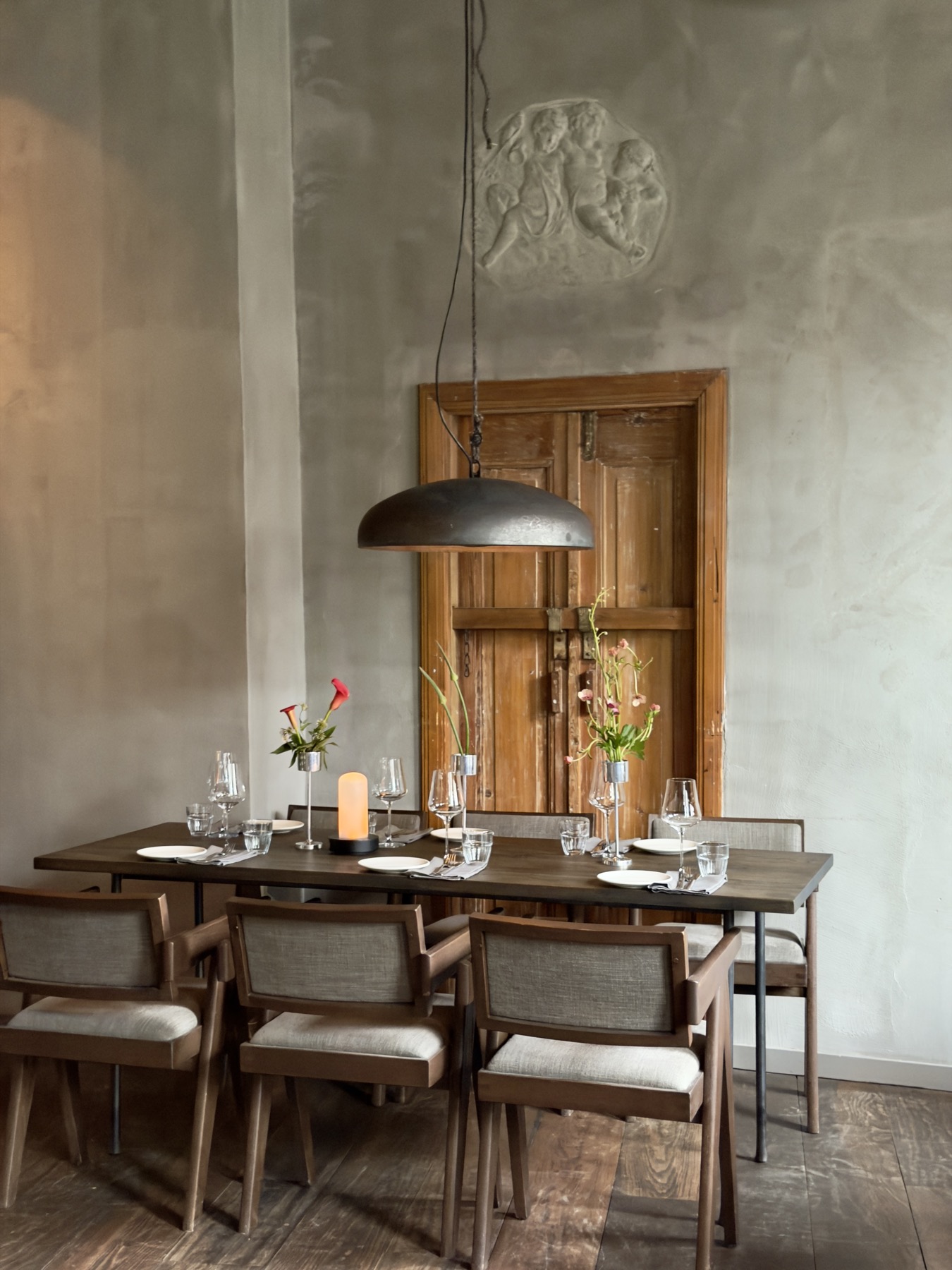 Private dining room set for Stablecoin Soirée at Money20/20